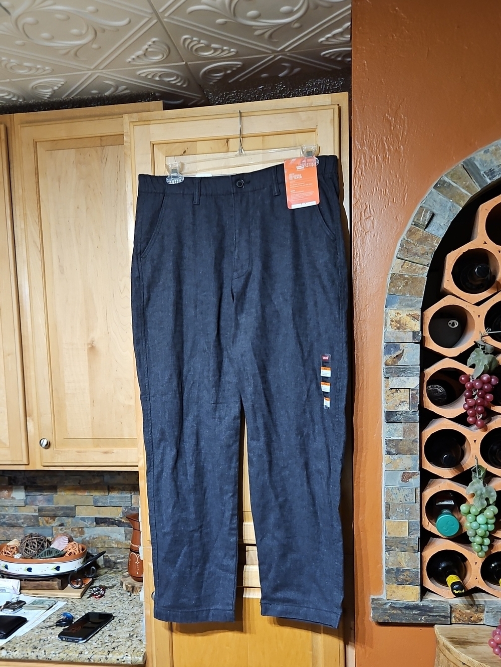 Levi's XX Chino EZ Taper Pants Gray NWT